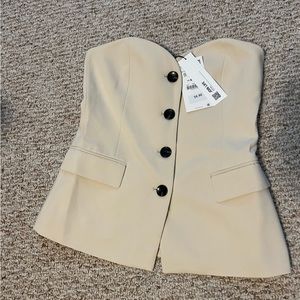 Zara Bustier Vest
